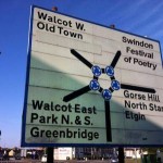 road sign swindon poetry festival