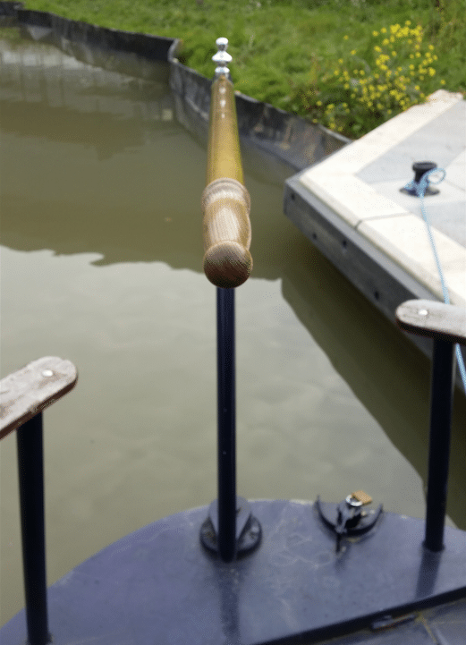 A tiller - not the hun