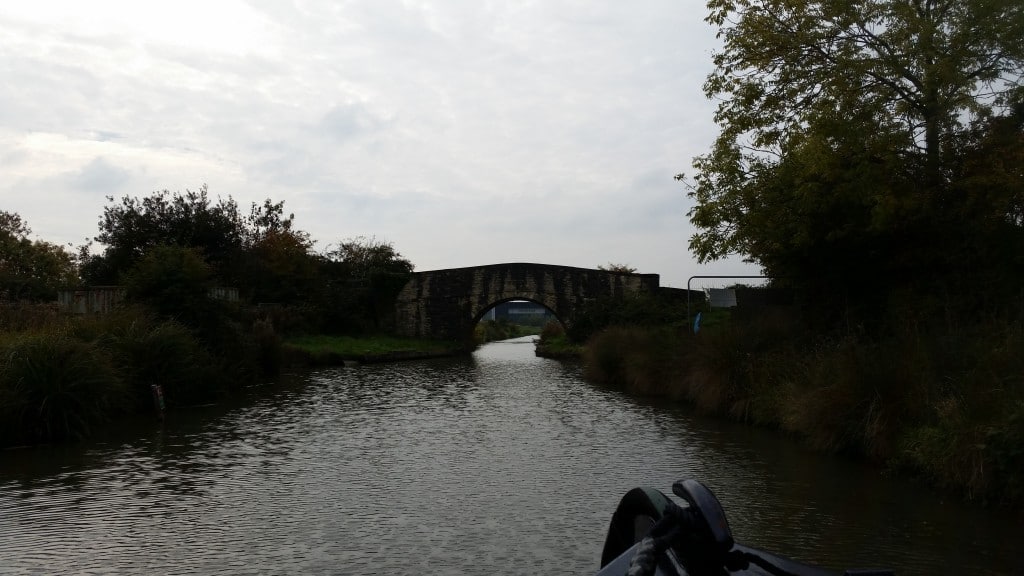 Approaching the 'Millenium' bridge