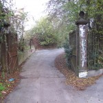 Old gates once accessed GWR works
