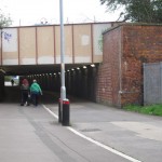 Old canal bed - now footpath