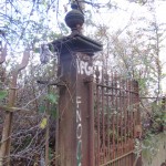 Old gates once accessed GWR works