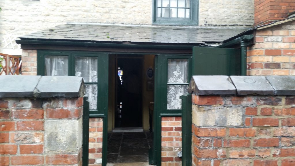 rear entrance