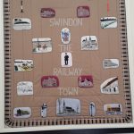Swindon civic day - Tapestry depicting the railway village key buildings