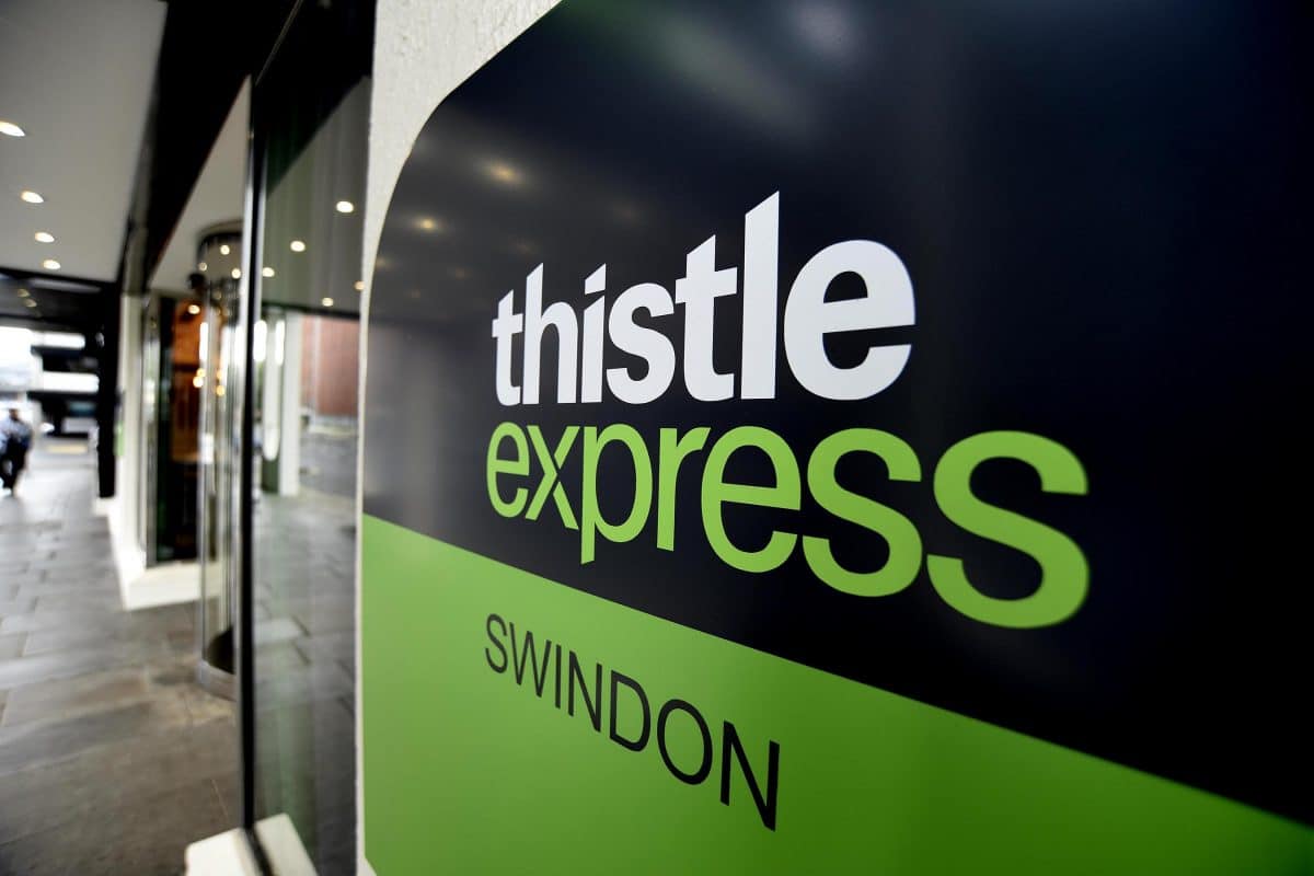 The Thistle Express in Swindon