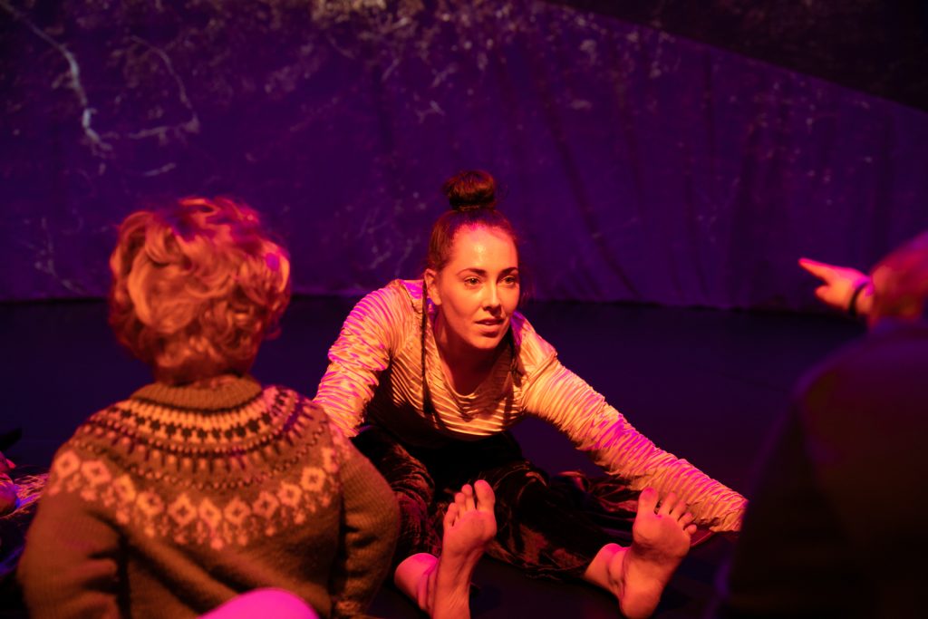 Curiouser: A dance adventure - dancer on floor