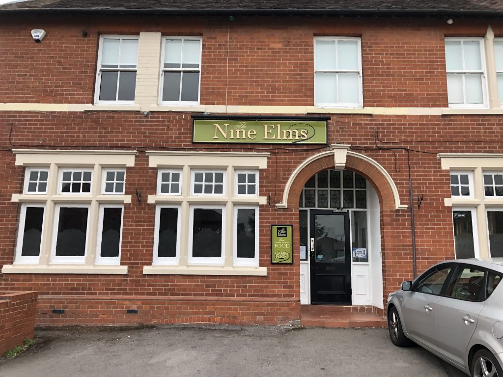 Nine Elms pub on Old Shaw Lane