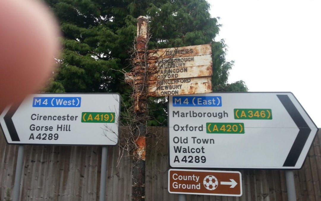 Retro Swindon Roadsigns