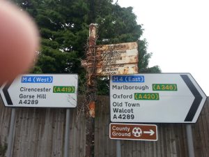 Retro Swindon Roadsigns