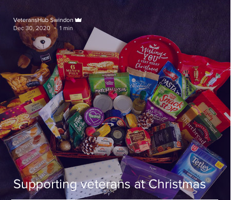supporting the veterans at Christmas - Christmas goodies