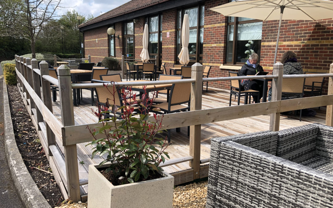 Swindon DoubleTree Hilton Dining Deck