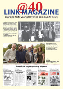 Dec 2018 Swindon Link mag cover - Four Decades of Swindon Link Magazine