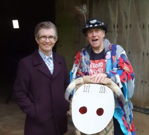 Wassailer Sharing Wassailing History - Robin, and Gareth Malone -