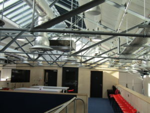 Roof space in Swindon's Cultural Heritage Institute