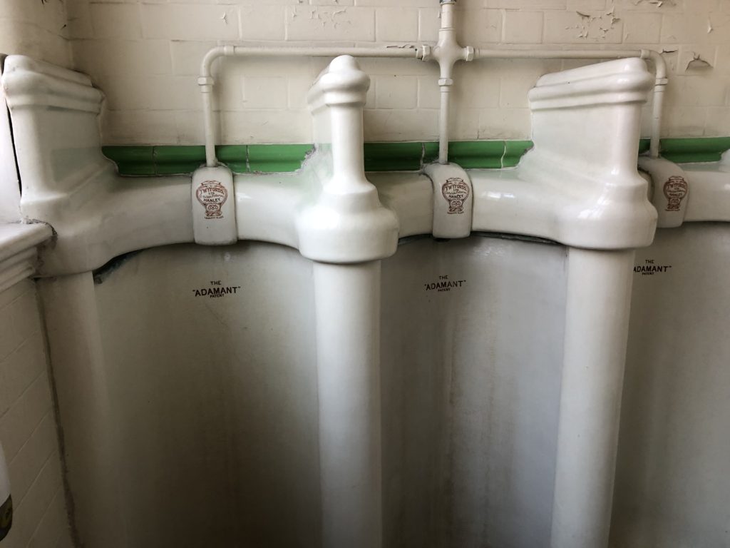 Milton Road Baths Newsletter No 4-Mechanics' Matters Newsletter No 4 -Victorian urinal in the health hydro