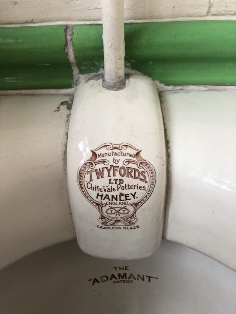 Milton Road Baths Newsletter No 4-Detail on the men's urinal in the health hydro