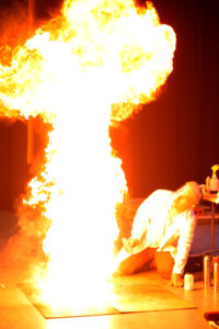 Swindon’s Festival of Tomorrow Returns for 2022 - Peter Wright from Wonderstruck performing his Rocket Show