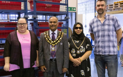 Swindon Mayor Opens Forklift Centre