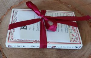 Bert's Books Swindon - book with ribbon round it.