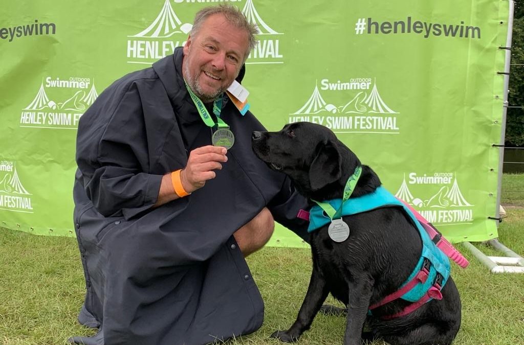 Poppy’s charity doggy paddle