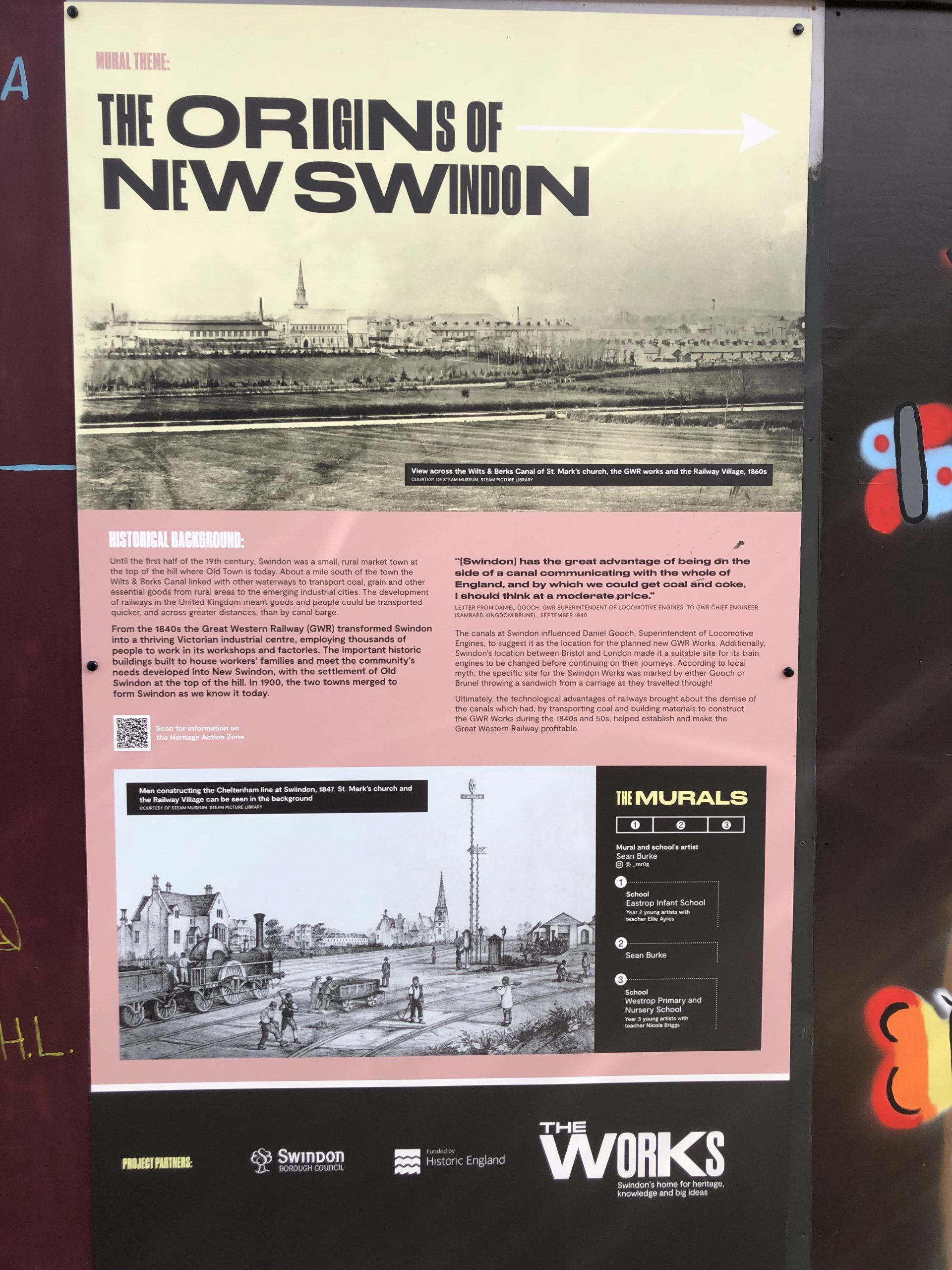 New Swindon information boards