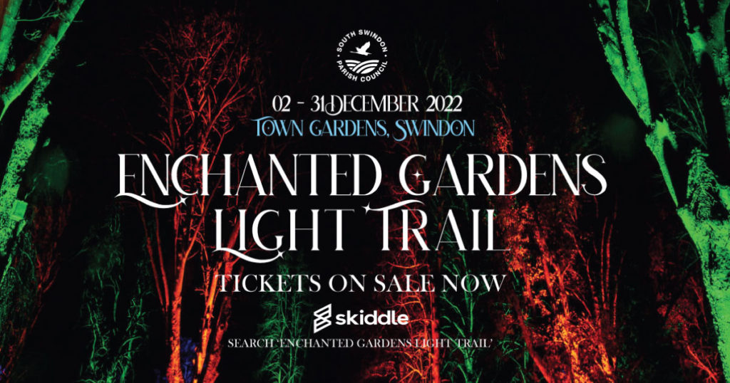Enchanted gardens light trail