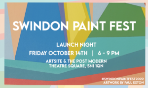 Swindon paint fest 2022 launch night