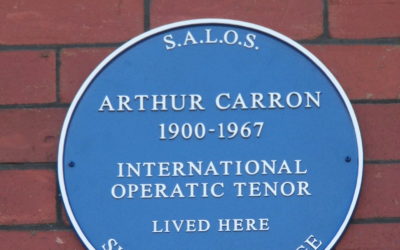 Arthur Carron Blue Plaque