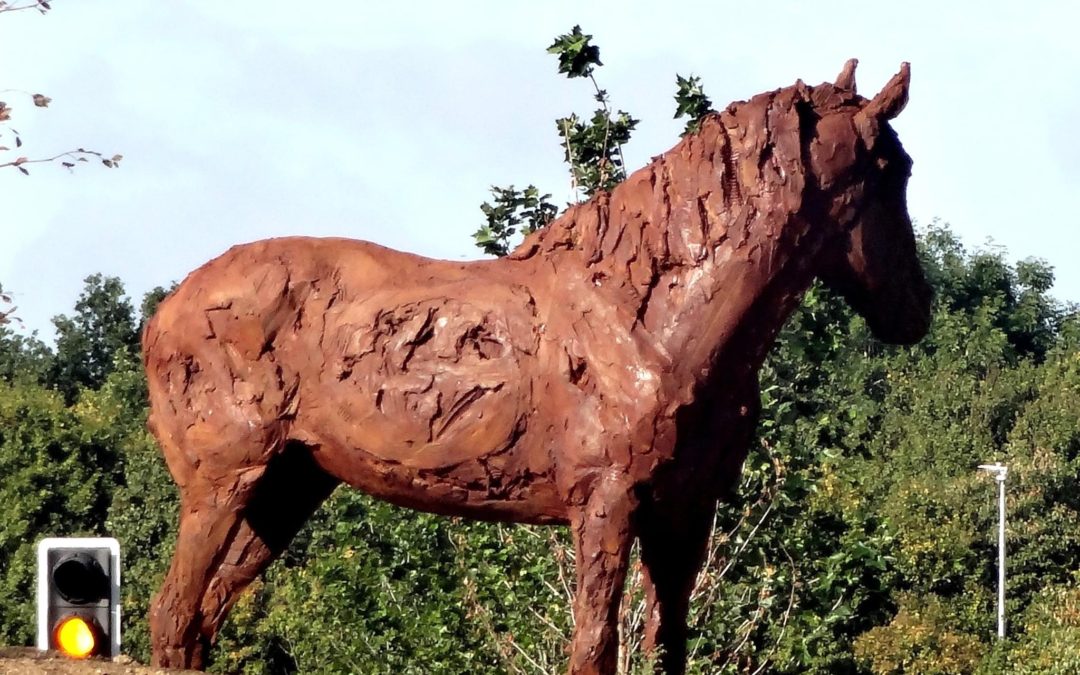 The Plough Horse Sculpture