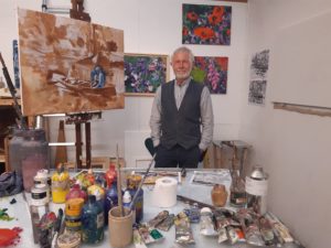 Athelstan Turner Diversity Project - Photo shows artist Paul Deacon who will be among those running the art classes for those living with Parkinson’s Disease, dementia and other conditions. 
