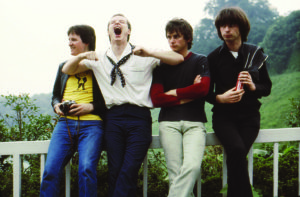 Dave Gregory Guitar Supremo - XTC on tour in Japan in 1979. Dave Gregory is far left.