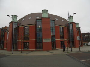 The library in the centre of Swindon