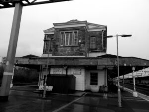Side view of Swindon Railway Station 