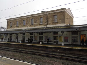 Swindon Railway Station 1842 - the remaining section views from the platform 4 side