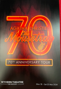 Agatha Christie's The Mousetrap  - front cover of the programme