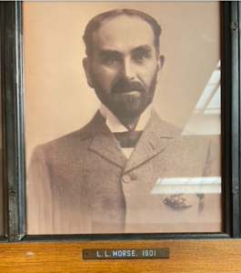 Levi Lapper Morse - his photo in the civic offices