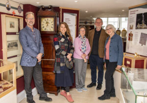 Donation Allows Museum to Celebrate - the Athelstan museum team