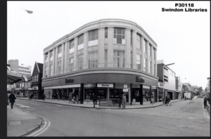 The Burton Building Swindon 1931 - image from Local Studies