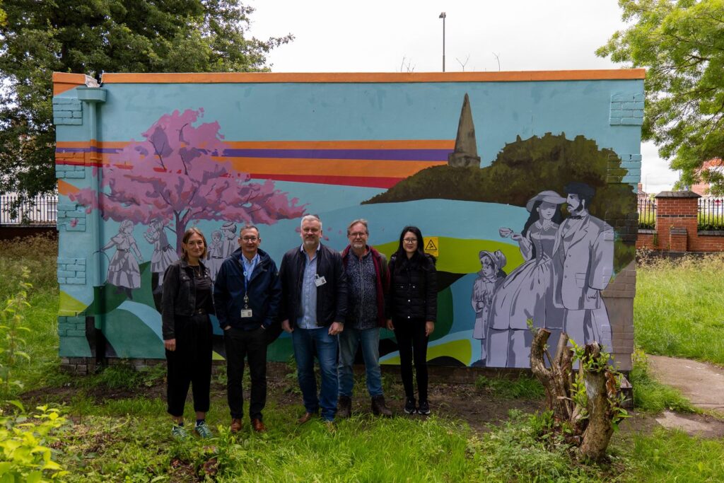 GWR park mural 