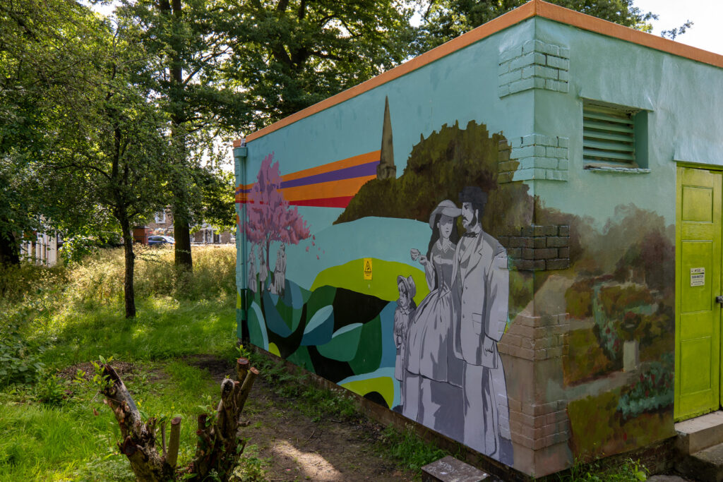 GWR park mural 
