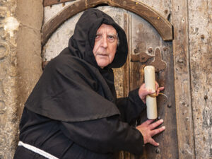 Athelstan the Musical - John O’Brien who plays William of Malmesbury in the production ‘Athelstan – A United Kingdom’ which is part of the Athelstan 1100 events taking place in July.
