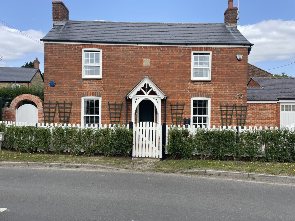 Rose Cottage in South Marston, one time home of Alfred Williams
