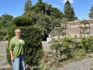 Introducing the Bothy - Jules Gilleland in the Bothy Gardens on the Burderop Estate, Chiseldon