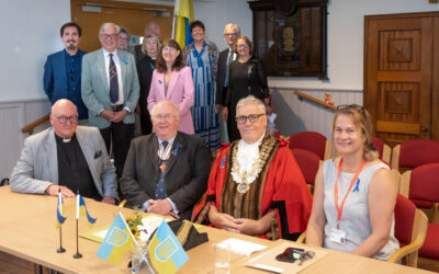 Malmesbury Links to Ukraine City