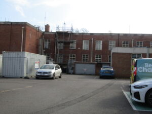 The rear of Swindon civic offices