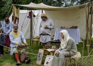 An Anglo-Saxon fair in Malmesbury 2024