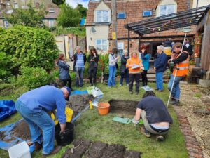 Malmesbury Benefits from Athelstan Project - one of the digs that took place during the Athelstan project