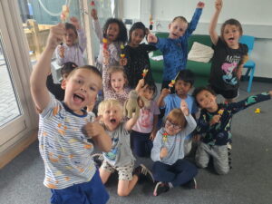 Rodbourne Cheney Holiday Club  - a group of children at one of the clubs