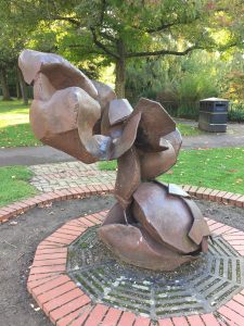 Turtle Storm 1 - Turtle Storm sculpture in Queen's Park, Swindon