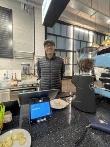 Martin Keise proprietor of Fika coffee shop Swindon